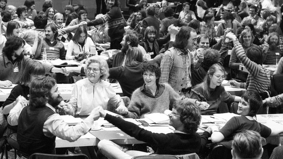 Nemačka i izbori: Analena Berbok - ko je žena koja bi mogla da postane nova kancelarka 3 The Green Party conference in 1982