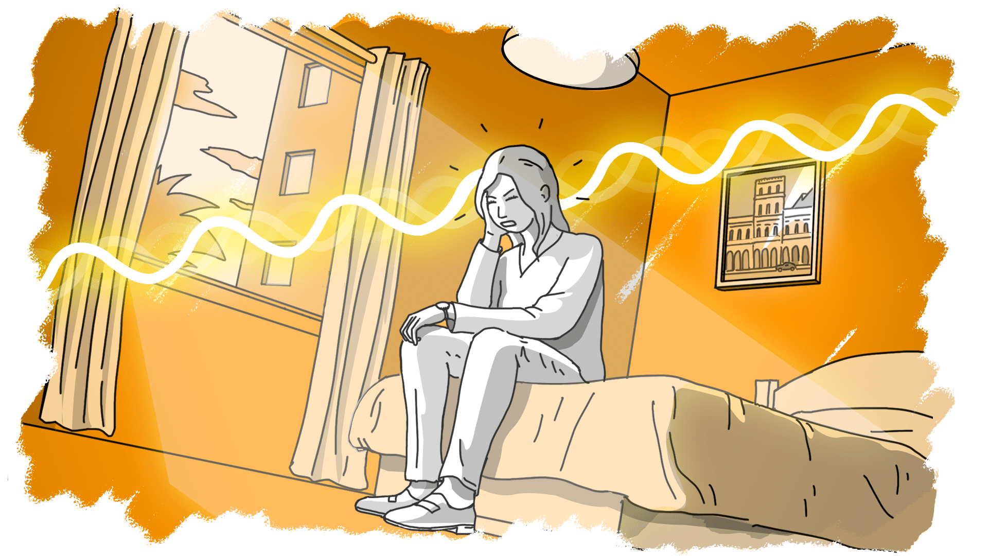 Amerika i tajne službe: „Havanski sindrom“ i misterija mikrotalasa 1 Ilustracija žene u hotelu