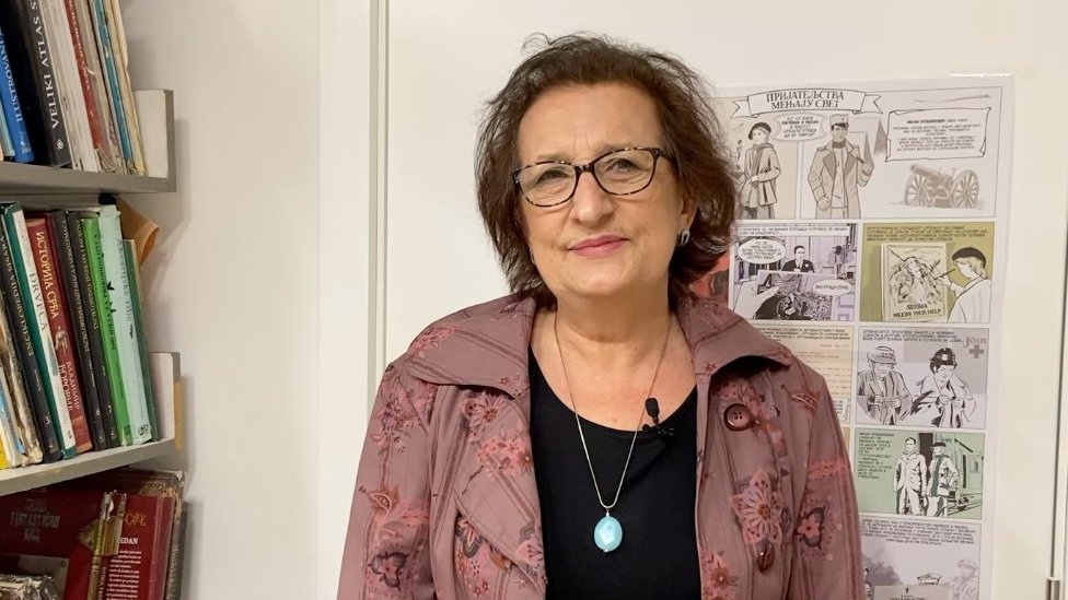 Škola, korona virus i Srbija: „Ne sećam se kako izgleda škola bez korona virusa" 6 Profesorka srpskog jezika i književnosti Branka Bubanj