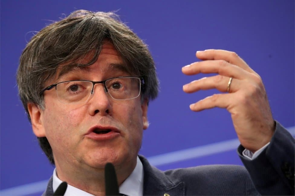 Španija, Katalonija i EU: Katalonski separatista Karles Puđdemon uhapšen u Italiji, preti mu izručenje 1 Catalan MEP Carles Puigdemont pictured in June 2021