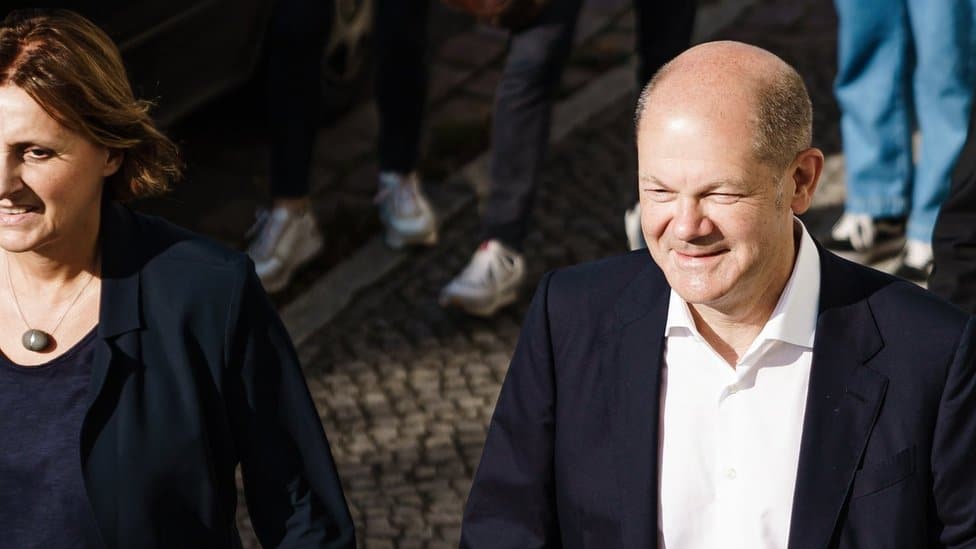 Nemačka i izbori: Tesna trka između socijaldemokrata i konzervativaca 3 Scholz and his wife