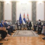 Vučić priredio prijem za zvaničnike EP u odbojci za žene 14