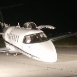 Oštećen avion Vlade Crne Gore 6