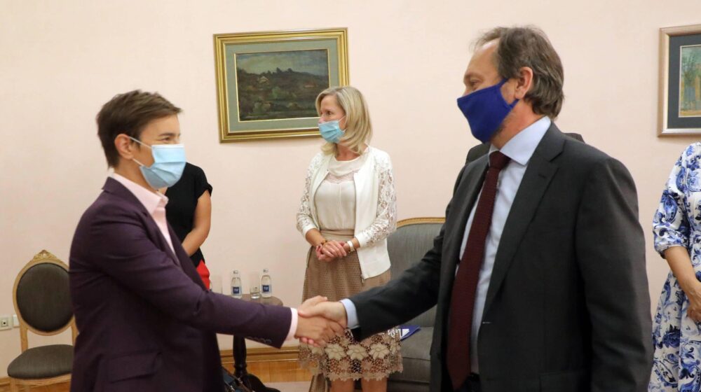 Brnabić razgovarala sa Žofreom o reformama i evropskom putu Srbije 1