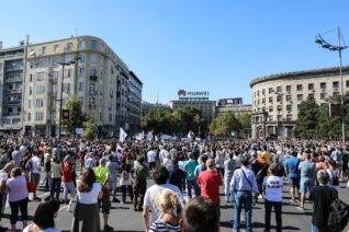 Ekološki ustanak u Beogradu: Ne postoji zeleno rudarstvo, zeleni su samo šume i pašnjaci (FOTO, VIDEO) 10