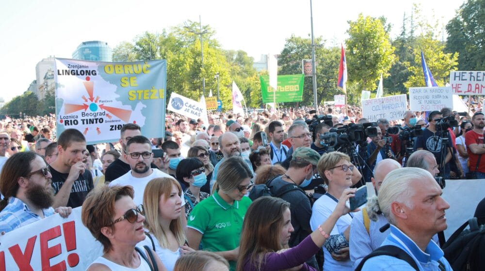 Savez 90 - Zelenih Srbije solidaran sa zahtevima Ustanka za opstanak 1