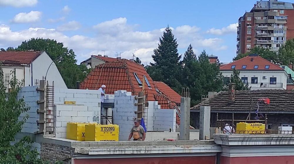 Udruženja: Nastavljeni radovi na vili na Vračaru i pored rešenja o zatvaranju gradilišta 1