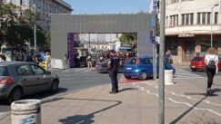 Pripreme za sutrašnji praznik u Nemanjinoj i na Ušću (FOTO) 3