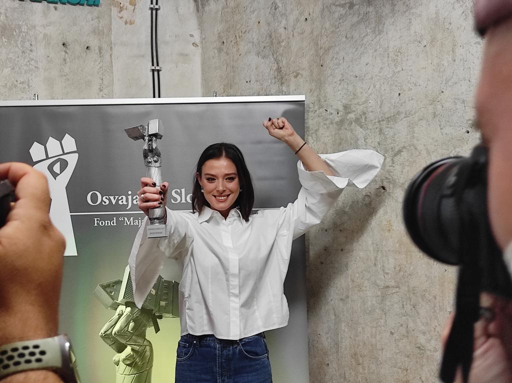 Glumica Milena Radulović dobitnica nagrade "Osvajanje slobode" (FOTO/VIDEO) 3