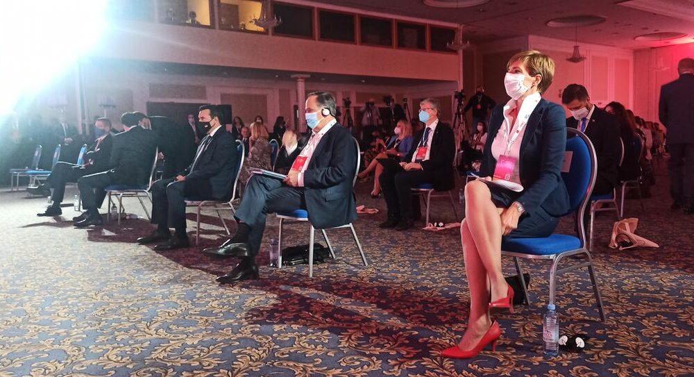 Rakić na skupu socijaldemokrata kod Zaeva 1