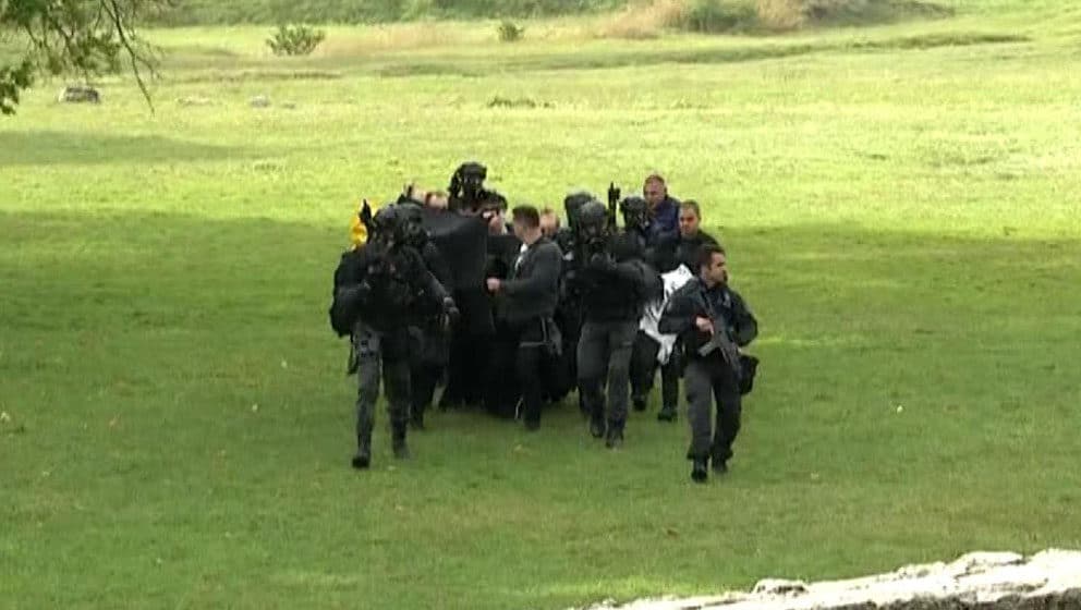 Patrijarh helikopterom stigao od Beograda do Podgorice 1