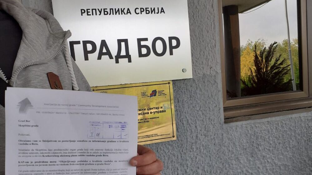 Asocijacija za razvoj grada Bora podnela inicijativu za postavljanje semafora zagađenja 1