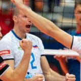 Odbojkaši Slovenije pobedili Češku za polufinale 13
