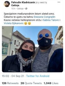 Staša Zajović uopšte nije bila na Cetinju 2