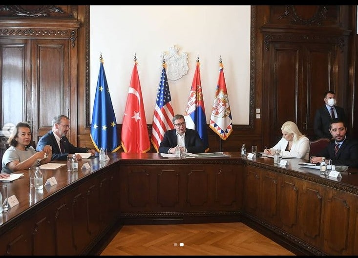 Vučić sa predstavnicima konzorcijuma Behtel-Enka o izgradnji Moravskog koridora 1