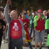 Nekoliko stotina građana okupilo se na skupu Svenarodni crnogorski zbor u Cetinju 6