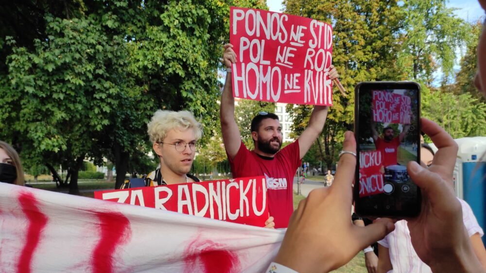 Nekoliko hiljada učesnika na Prajdu u Beogradu, Bekvalac: I ja sam deo LGBT zajednice 15
