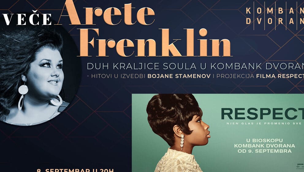 Veče Arete Frenklin uz nastup Bojane Stamenov i projekciju filma "Respect" 1 Veče Arete Frenklin uz nastup Bojane Stamenov i projekciju filma "Respect" 1