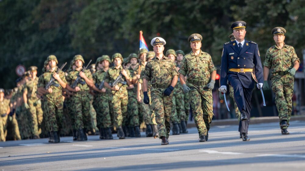 Generalna proba promocije najmlađih oficira Vojske Srbije 1