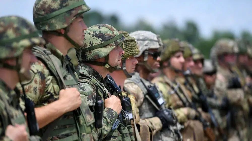 Povišena borbena gotovost Četvrte brigade Kopnene vojske u Vranju 1