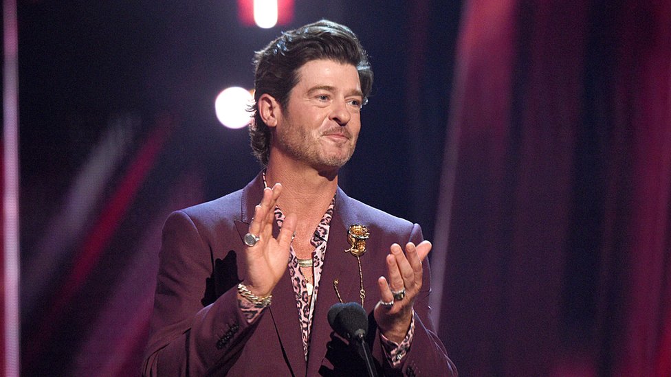 Image shows Robin Thicke