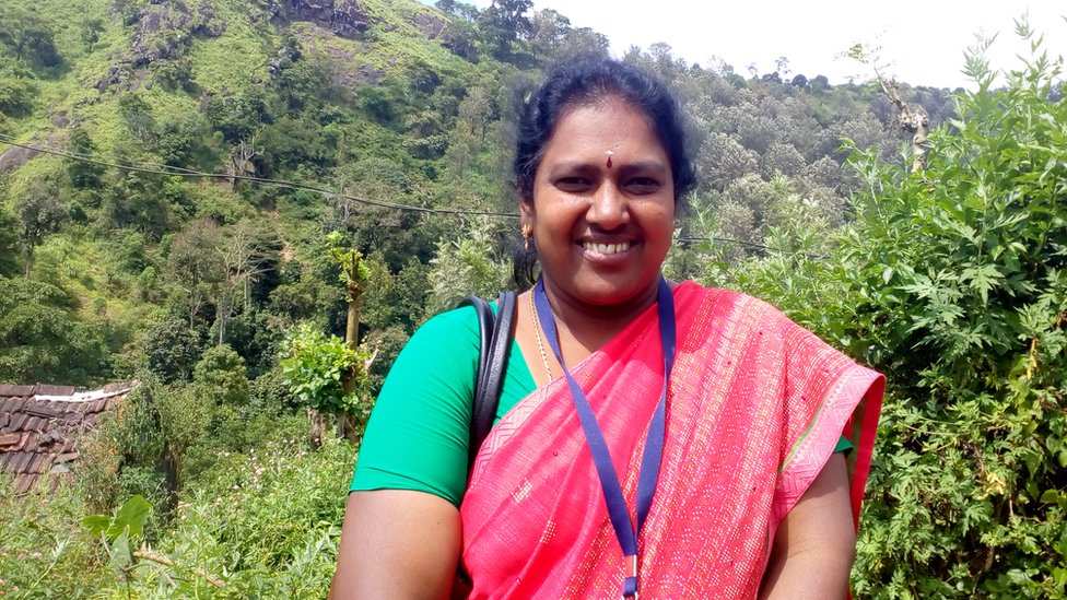 Thiruchelvi in a rural setting