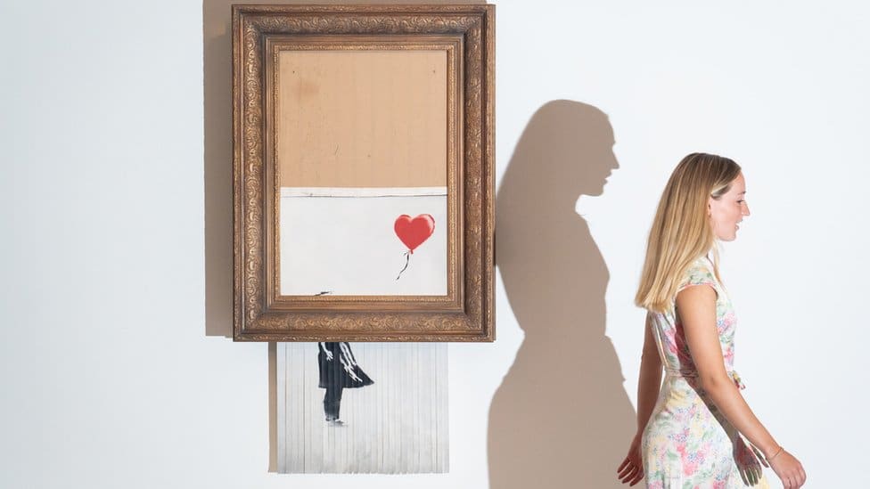 Umetnost: Benksijevo delo Ljubav je u kanti prodato za rekordnih 18,8 miliona evra 1 Love is in the Bin