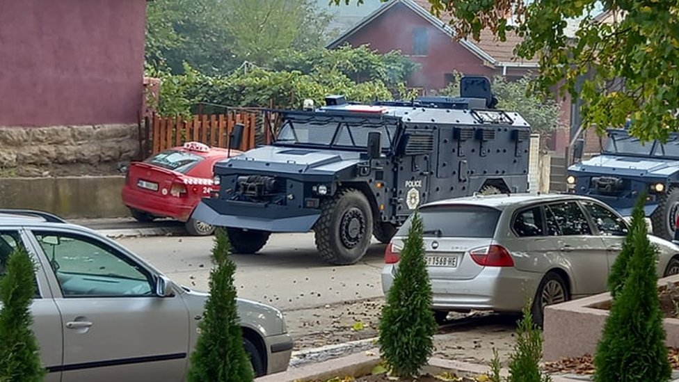 Policija u Kosovskoj Mitrovici