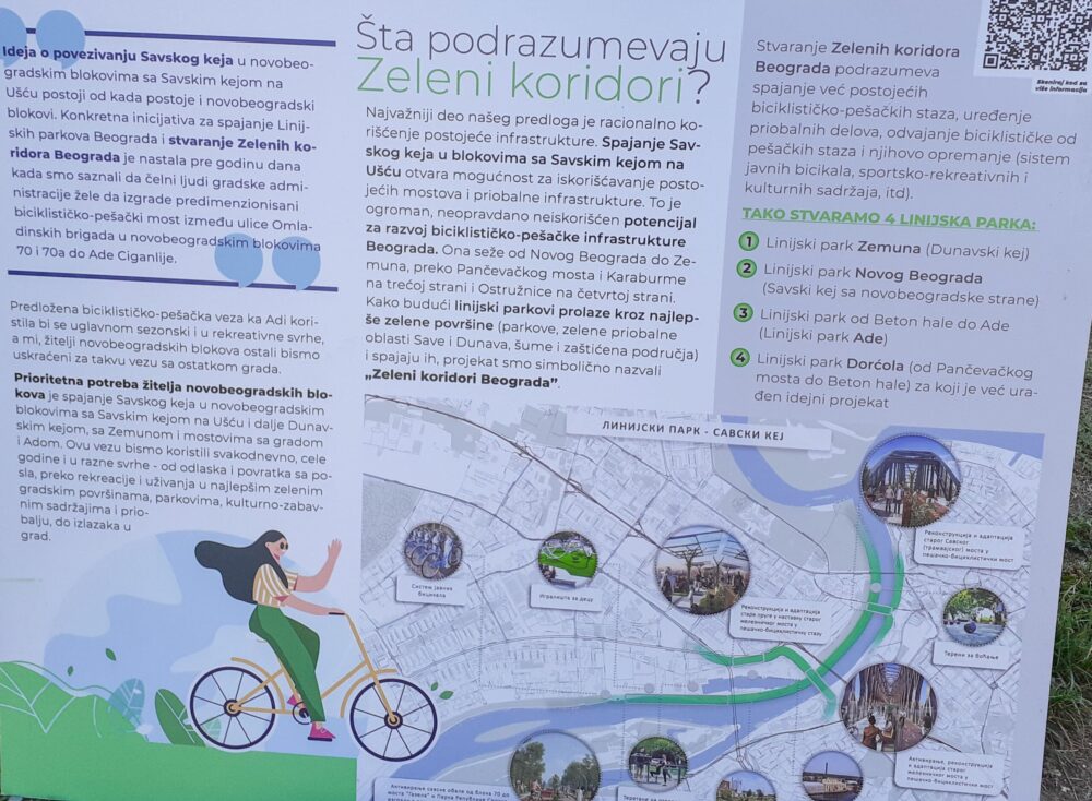 Građani se okupili u akciji za očuvanje Savskog mosta 2