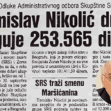 Tomislav Nikolić kao poslanik dugovao državi za putne troškove 7