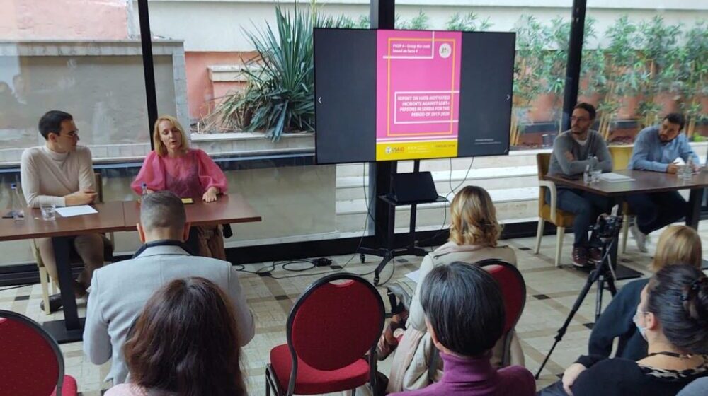 Tokom 2020. zabeležena 52 protivpravna incidenta motivisana predrasudama prema LGBT+ zajednici 1