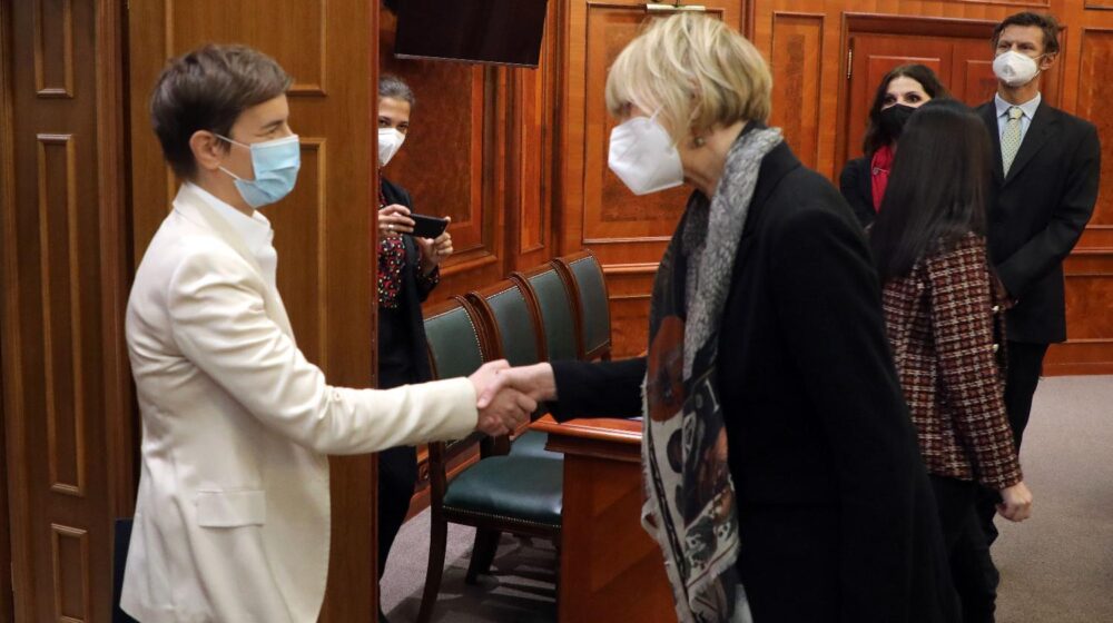 Brnabić sa generalnom sekretarkom OEBS o reformama u oblasti vladavine prava i medijskim slobodama 1