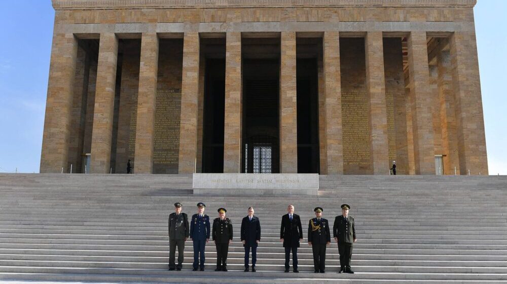 Stefanović položio vence u Ataturkovom mauzoleju u Ankari 1