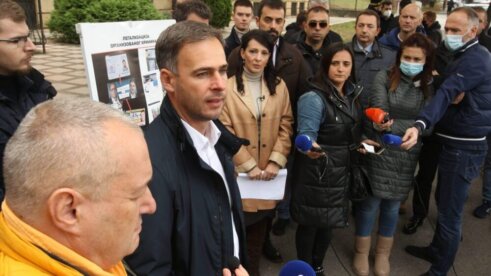 Miroslav Aleksić, Marinika Tepić INTERVJU Miroslav Aleksić: U okviru koalicije SPN nema nikakvih nesuglasica, nismo mi SNS u kome jedan čovek poručuje ostalima - tišina tamo 2