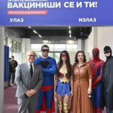 U Beogradu akcija Super heroji se vakcinišu i novi punkt u TC Galerija 4