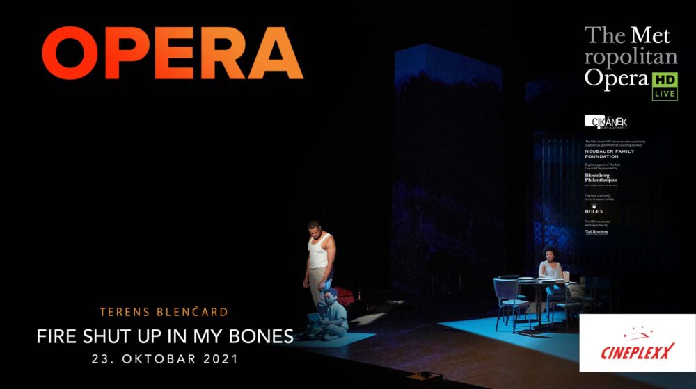 „Fire shut up in my Bones“ na velikom platnu Sinepleks bioskopa 1