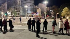Ispred Narodne Skupštine se ponovo protestovalo protiv kovid propusnica 2