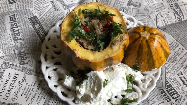 Pečena punjena bundeva (recept) 1