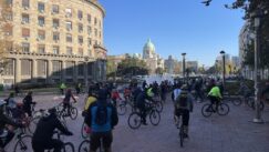 IMG_0721 Poruka biciklista na 120. Kritičnoj masi: Manje priče, više rada (FOTO) 3