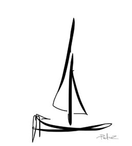 Jedrenjak Petar Zorkić Melanž različitih motiva crtanih prstom na telefonu 6