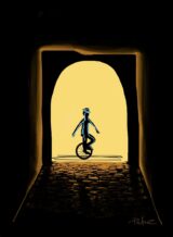 Mono Petar Zorkić Melanž različitih motiva crtanih prstom na telefonu 3