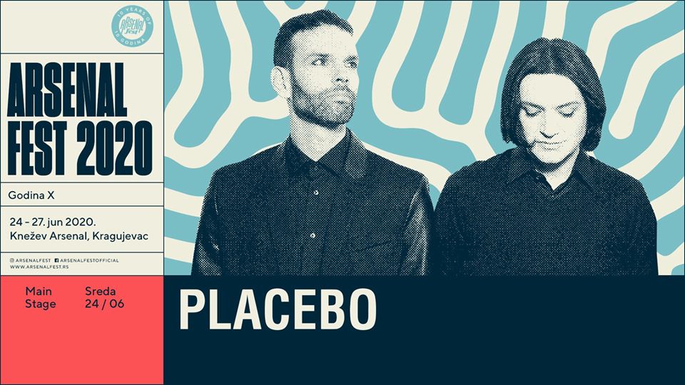 Bend „Placebo” prvi hedlajner kragujevačkog Arsenal festa 1