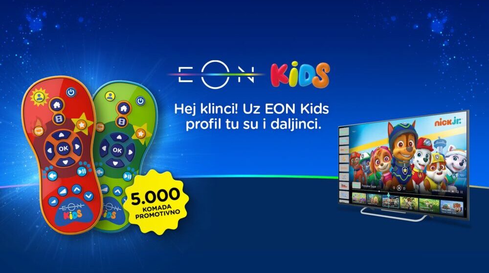 SBB: EON Kids ponuda obogaćena daljinskim upravljačima namenjenim najmlađim korisnicima 1