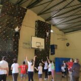 Prva veštačka stena za penjanje u Kragujevcu 1