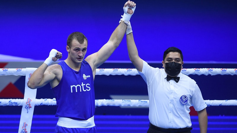 Pobeda Mirončikova na bokserskom SP u Beogradu 1