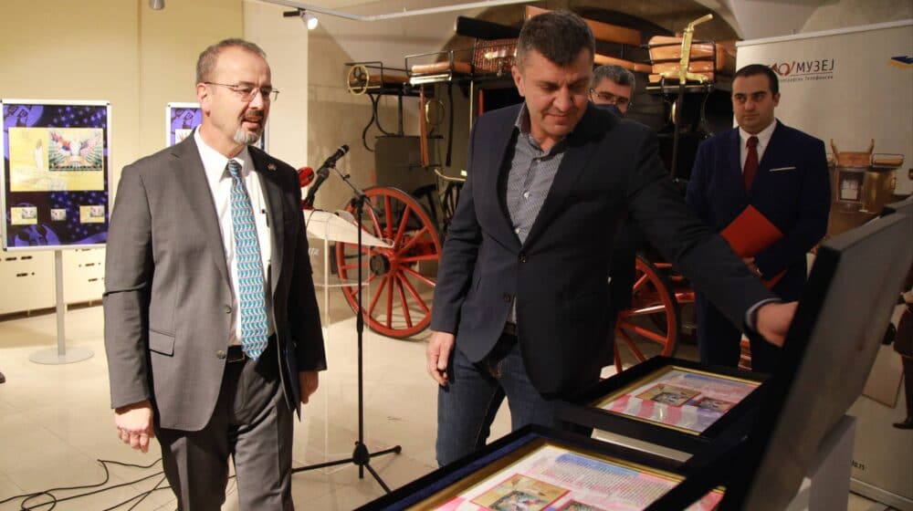 Pošta obeležila 140 godina srpsko-američkih diplomatskih odnosa 1