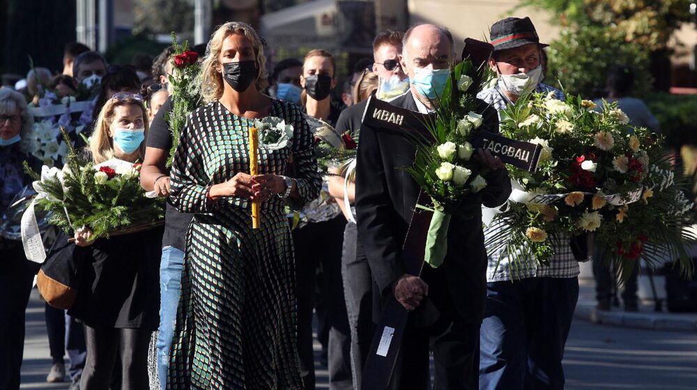 Ivan Tasovac sahranjen u Aleji zaslužnih građana na Novom groblju u Beogradu 1