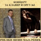 Koncert orguljaša Kornelija Vizina i pijanistkinje Maje Repić na Kolarcu 5