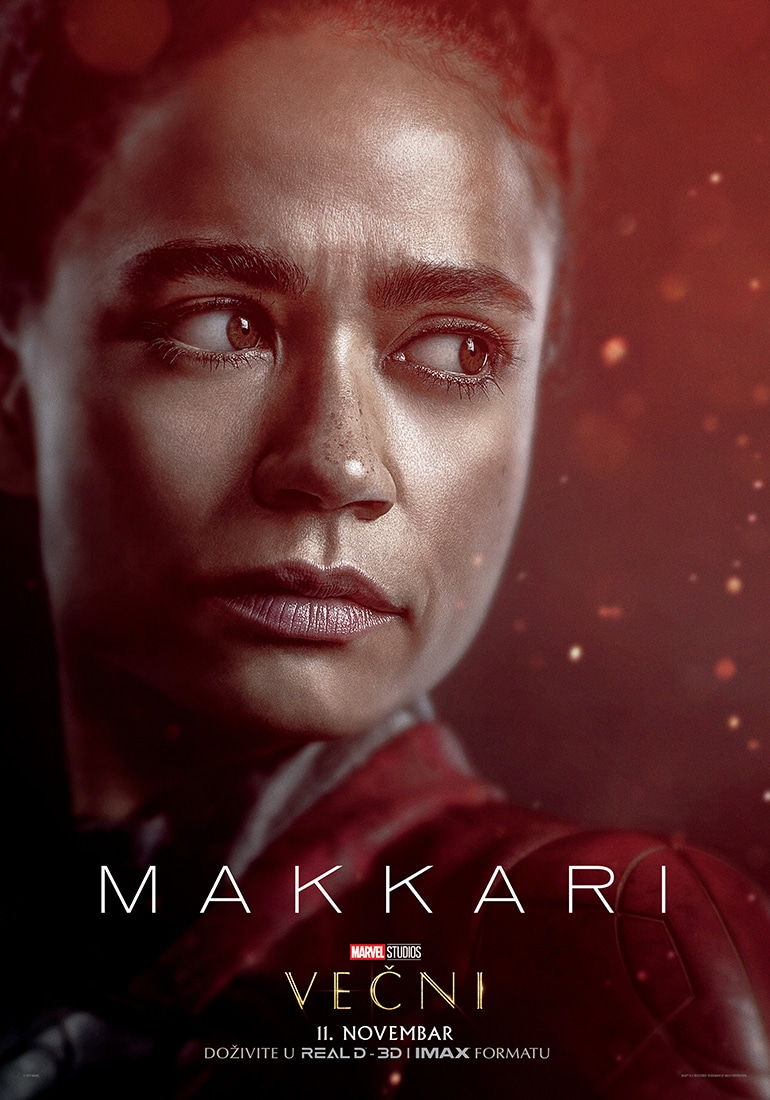 Ženski likovi u novom superherojskom spektaklu "Večni" 5 Ženski likovi u novom superherojskom spektaklu "Večni" 5