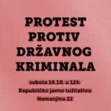 Politička platforma "Solidarnost" pozvala građane na "Protest protiv državnog kriminala" 16. oktobra u Beogradu 7